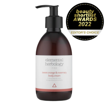 Elemental Herbology saldžiųjų apelsinų ir rozmarinų kūno kremas 290 ml