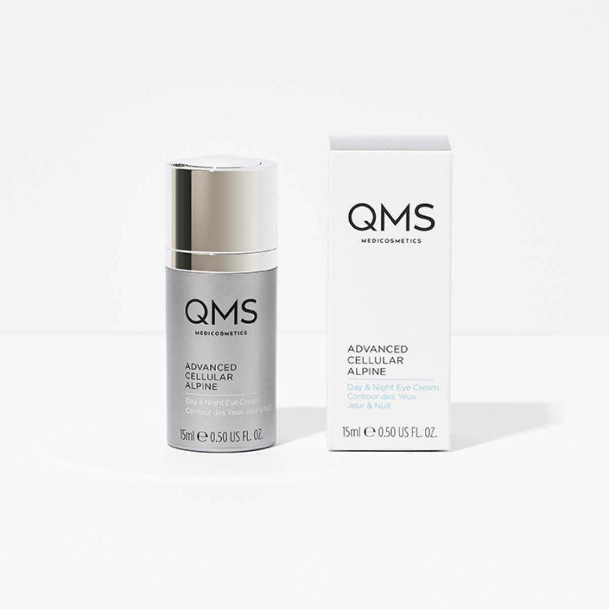 QMS Medicosmetics pažangus paakių srities kremas /Advanced Cellular Alpine Day & Night Eye Cream 15 ml