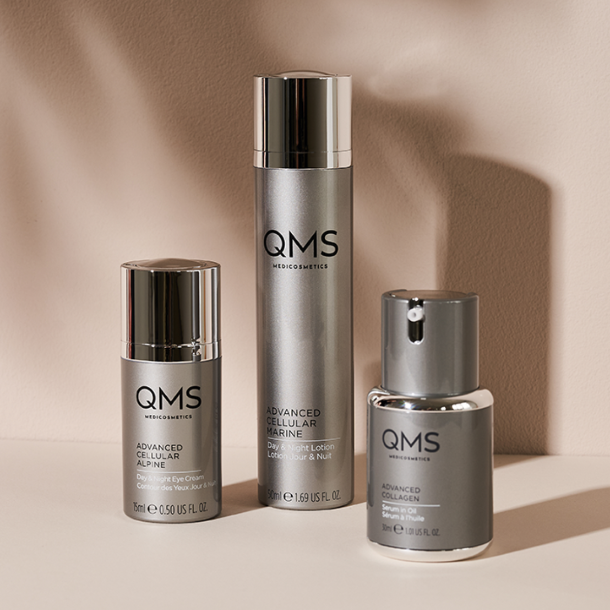 QMS Medicosmetics pažangus paakių srities kremas /Advanced Cellular Alpine Day & Night Eye Cream 15 ml