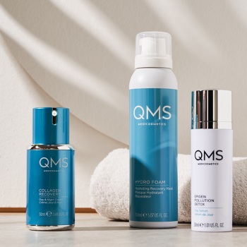 QMS Medicosmetics intensyviai drėkinanti ir raminanti mikroputų kaukė /Hydro Foam Hydrating Recovery Mask 150 ml