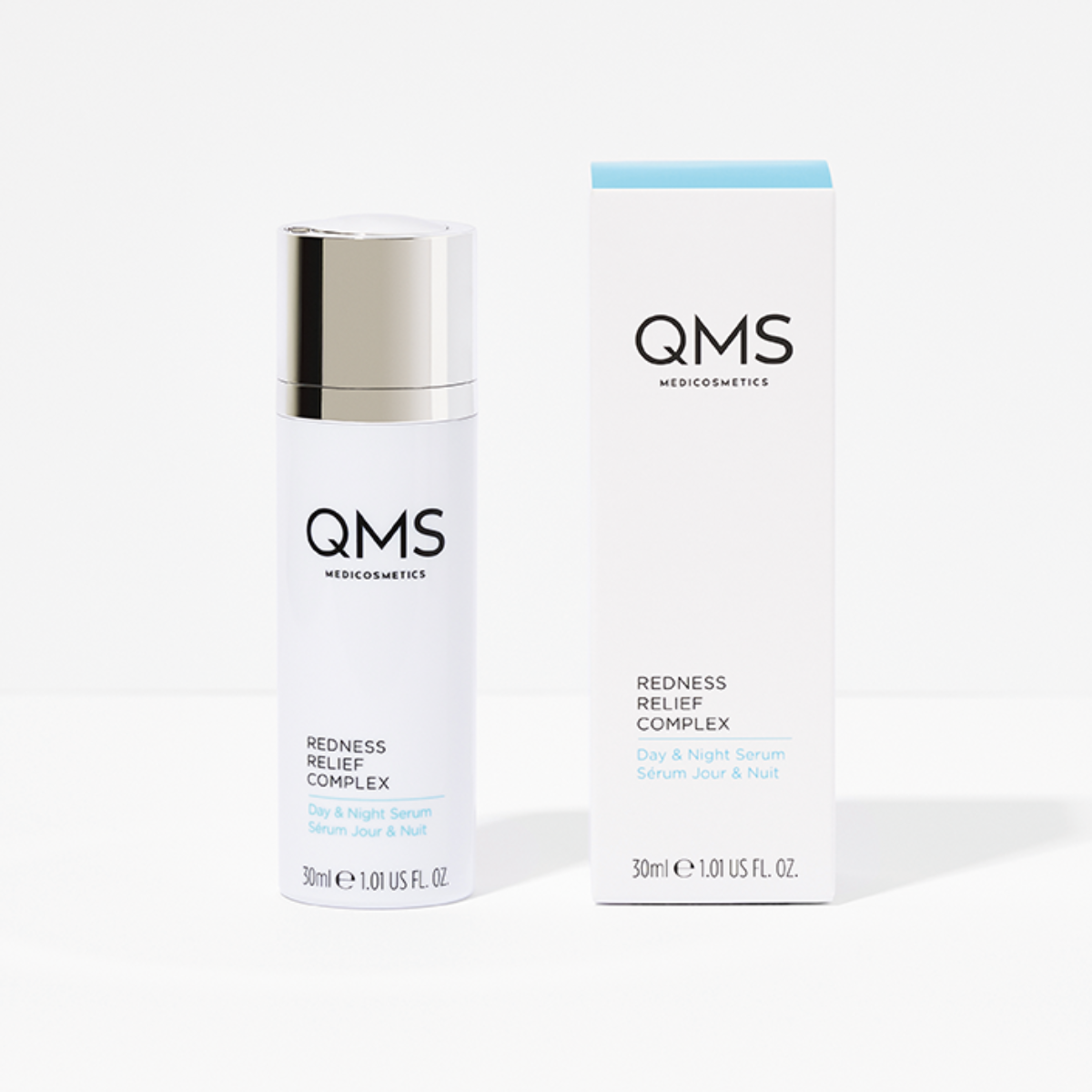 QMS Medicosmetics raudonį mažinantis serumas / Redness Relief Complex Day & Night Serum 30 ml